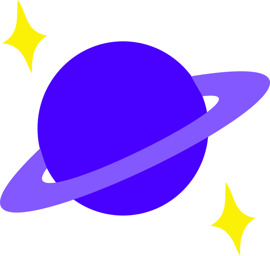 Saturn Clipart Purple - Saturn Clipart Purple (900x853)