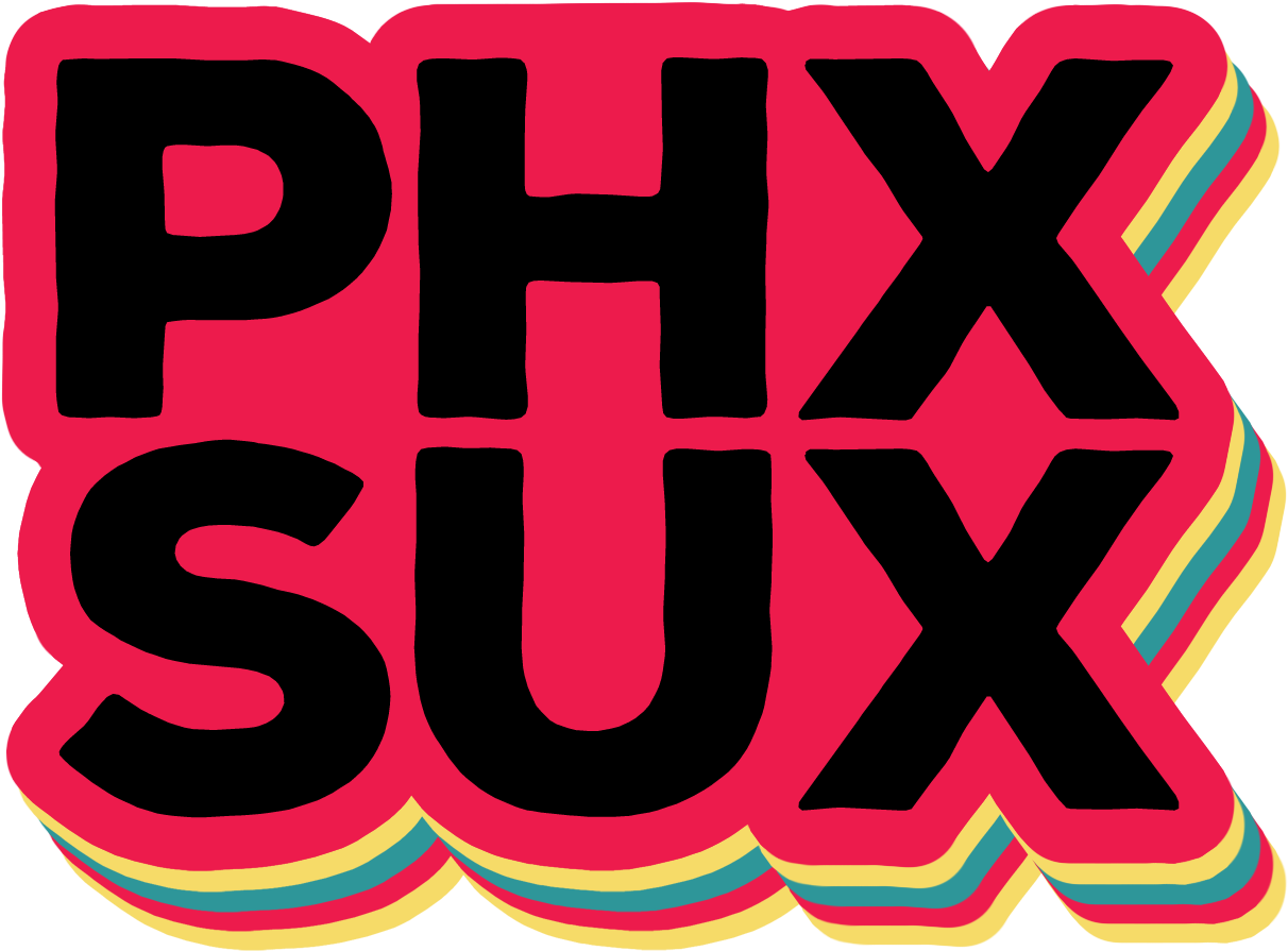 Announcing Phx Sux, Our 'fuck You I Love You Phoenix' - Illustration (1312x977)
