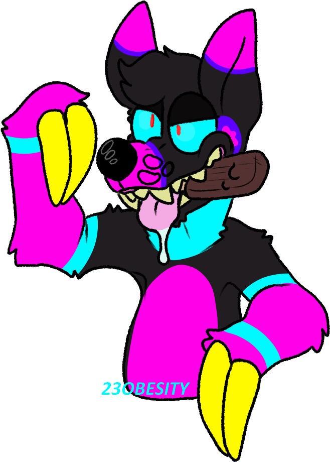 Where The Fuck Is My Fucking Gum - Cartoon (747x974)