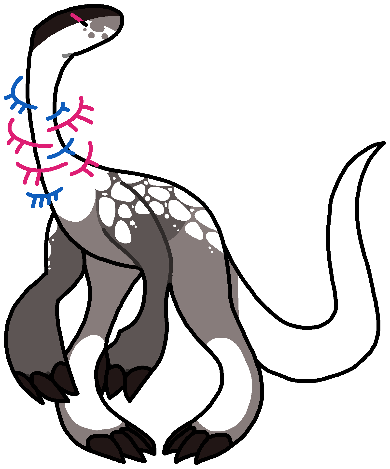 I Fuck Dogs, Get Over It - Illustration (1588x1909)