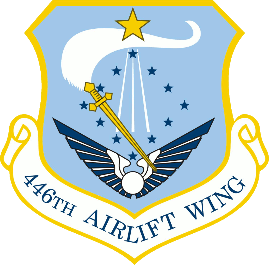 446th Airlift Wing - 911th Airlift Wing Logo (900x887)