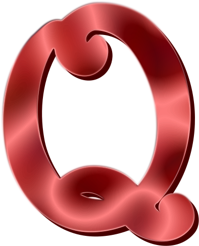 Clipart Alphabet 12 Letter Q - Crescent (645x800)