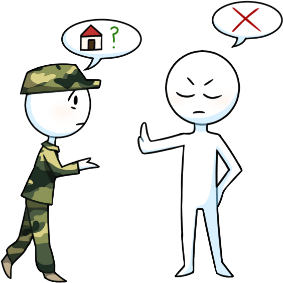 We Do Our Best To Bring You The Highest Quality Cliparts - Quartering Of Soldiers Drawing (611x600)
