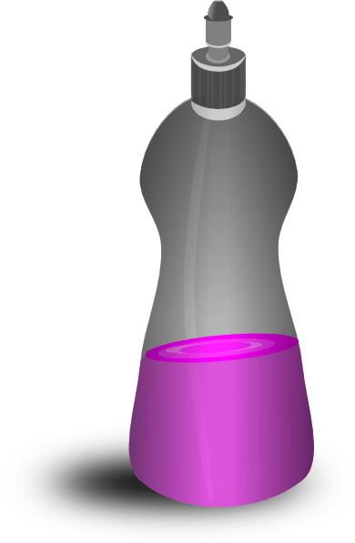 Soap Clipart - Dish Soap Clipart Png (390x597)