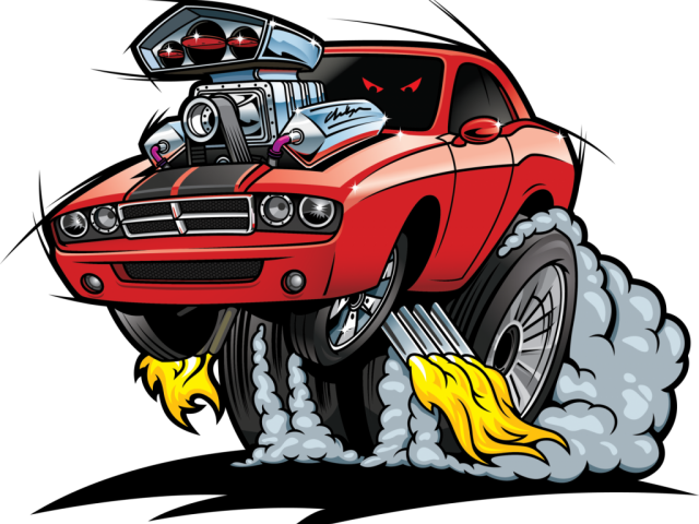 Hot Wheels Clipart Monster Truck - Hot Wheels Hot Rod Art (640x480)