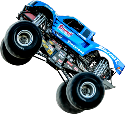 400 X 363 5 - Bigfoot Monster Truck Png (400x363)