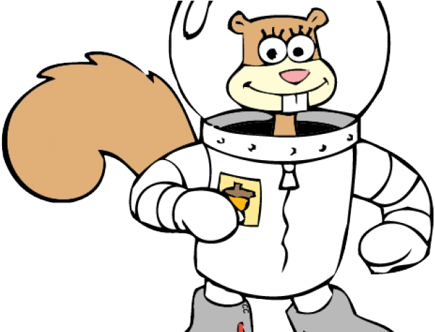 Character Clipart Spongebob - Sandy Cheeks Coloring Pages (640x480)