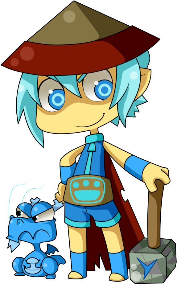 Not Drawn By Me But Is My Osamodas Drawn By Dead-soul - Cartoon (768x1024)