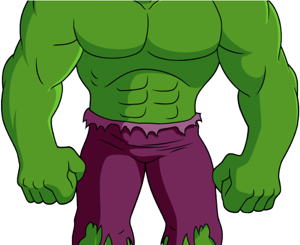 Hulk Clipart Line Art - Cute Incredible Hulk Hulk Clip Art (640x480)