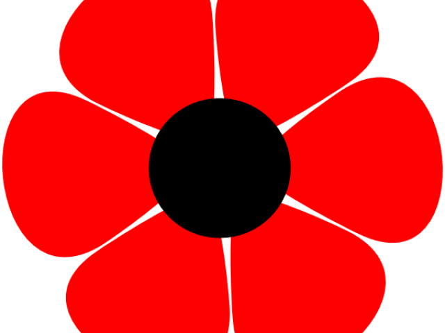 Poppy Clipart Poppy Field - Transparent Background 70s Flowers Png (640x480)