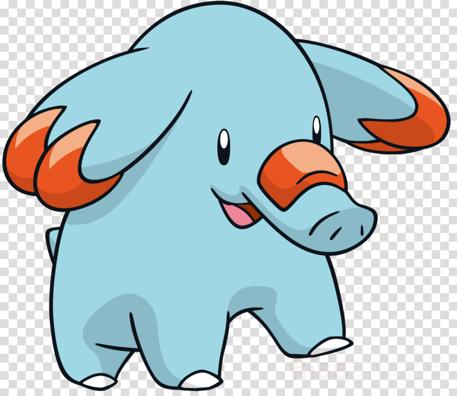 Phanpy Pokemon Clipart Ash Ketchum Phanpy Donphan - Yin & Yang Tattoos (900x780)