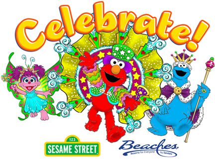 Beaches Resorts Is Celebrating Ten Years Of 'sunny - Sesame Street Sign (440x325)