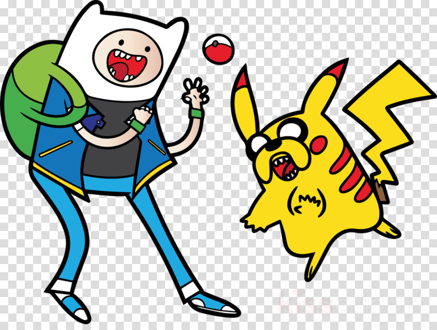 Finn And Jake Pokemon Clipart Finn The Human Jake The - Finn And Jake Pokemon Clipart Finn The Human Jake The (900x680)