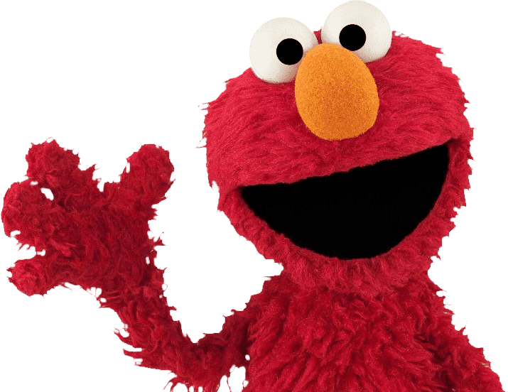 Elmo T Shirt Waving - Sesame Street (715x552)