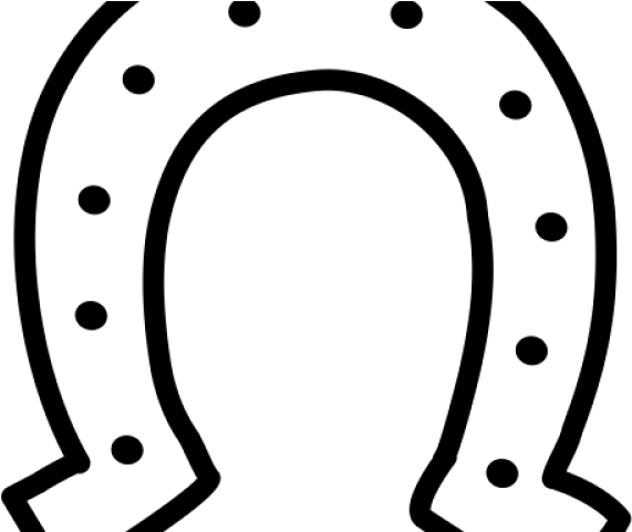 Drawn Horseshoe Luck - Ferro Di Cavallo Png (640x480)