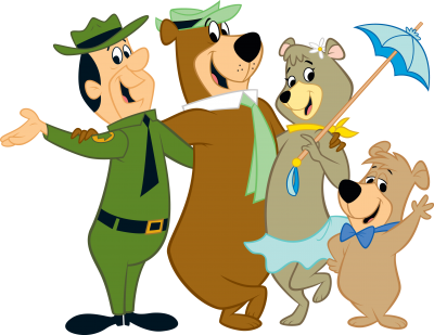 120groupbu17083 Ca Yogi L At Rv Park Fremont In - Yogi Bear (400x309)