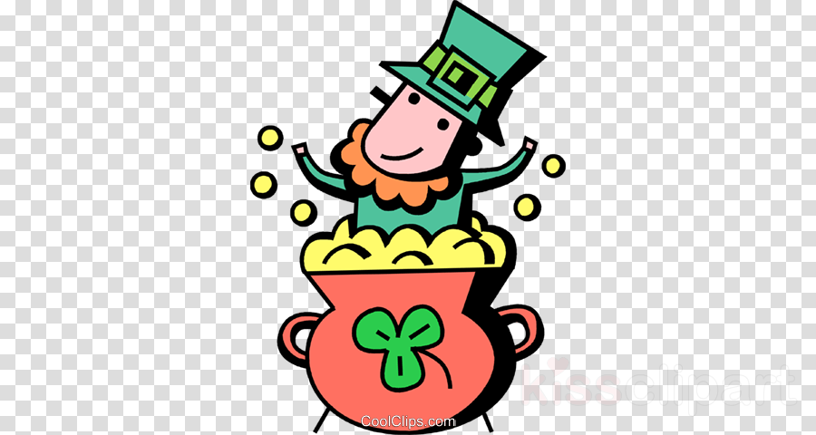 Cartoon Clipart Leprechaun Saint Patrick's Day - Hamburger Icon White Png (900x480)