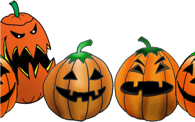 Trick Or Treat Clipart Border - Clip Art (640x480)