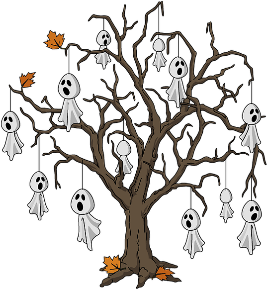 Destination Des Moines Trick Or Treat Path - Cartoon (554x620)
