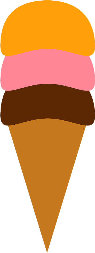 Ice Cream Clipart Design - Ice Cream Cone (1600x1344)