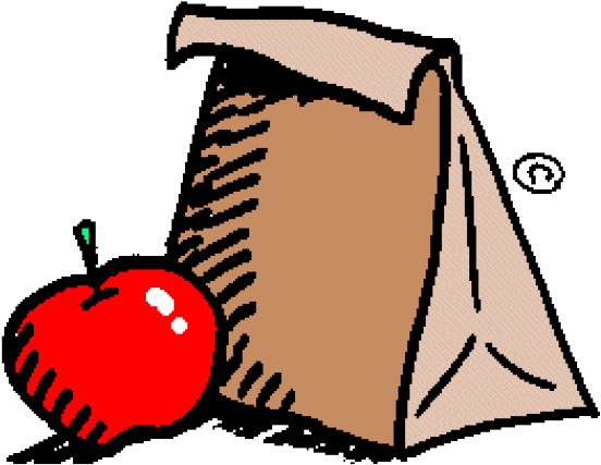 Lunch Box Clipart Lunch Room - Sack Lunch Clipart (640x480)