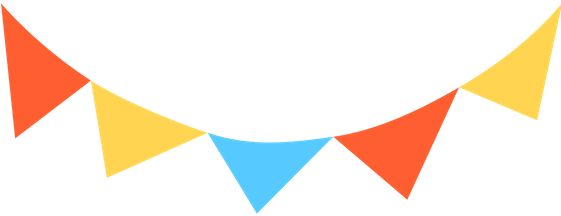 Triangle Flags Png (560x397)