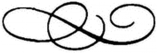 Fancy Scroll Lines - Clip Art (500x500)