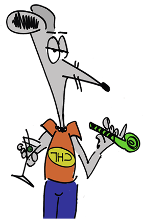 Rat N Roach The Roach And Rat - Cartoon (289x434)