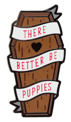 Luxcups Creative Better Be Puppies Enamel Pin - Lapel Pin (400x400)