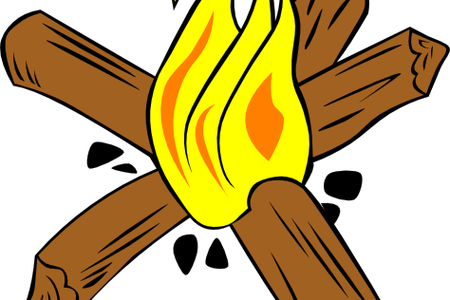 Outdoor Clipart Campfire Song - Fire Matter (450x300)