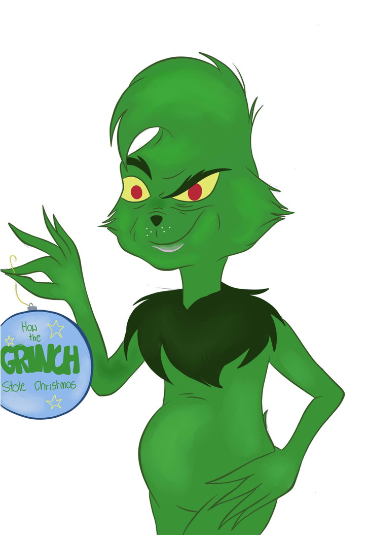 How The Grinch Stole Christmas Kosa On Deviantart Png - Cartoon (748x1068)