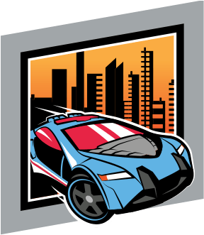 Hot Wheels Clipart Robot Car - Hw Metro Hot Wheels (406x330)