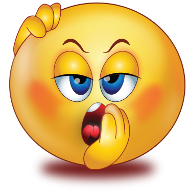 Sleepy Yawn Smiley Emoji Sticker - Emoji (512x512)