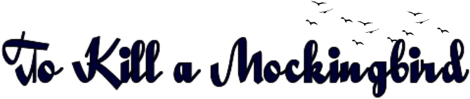Kill A Mockingbird Transparent (903x188)