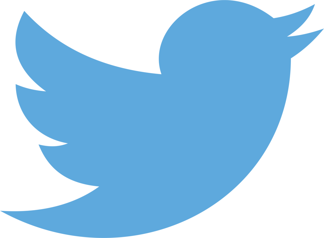 Follow Our Social Media - Twitter Logo Hd Png (1043x766)