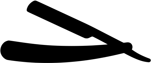 Svg Png - Herramientas De Barbero Png (512x256)