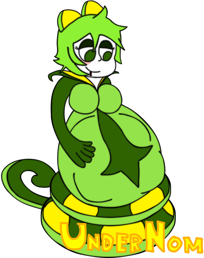 Grace's Gut By Undernom - Cartoon (894x894)