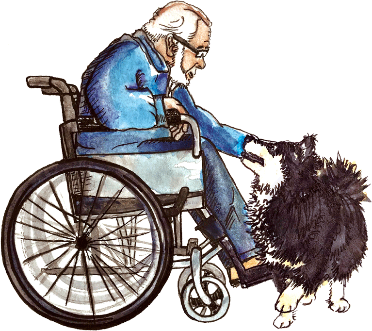 Loving People Is Another One Of My Favorite Things - Wheelchair (800x727)