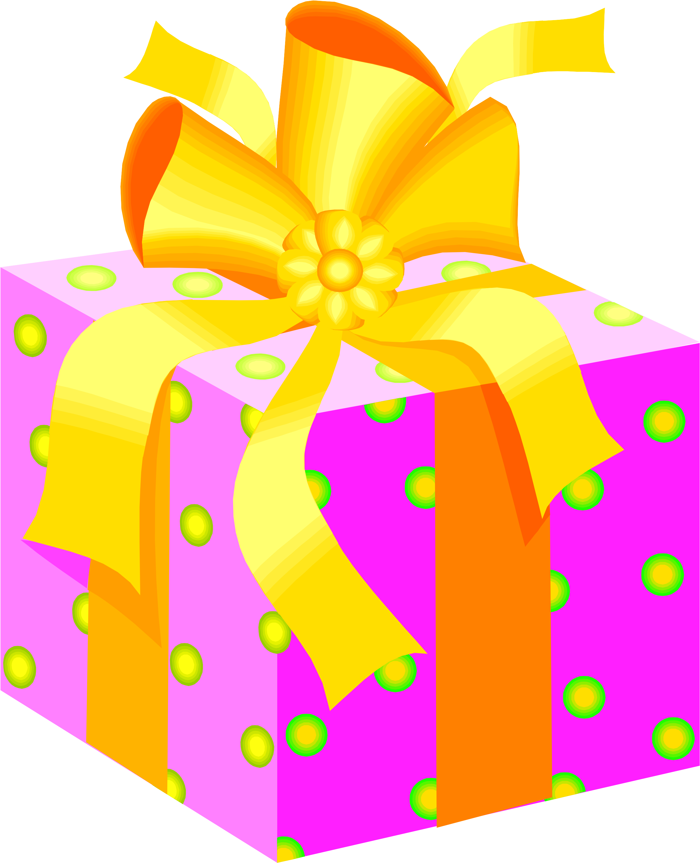 Adding Merry To Marlborough ~ Thank You - Presents Gif (2426x3000)