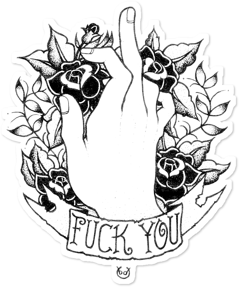 And Tattoo School Old Black White Clipart - Old School Desenhos De Tatuagem (962x962)