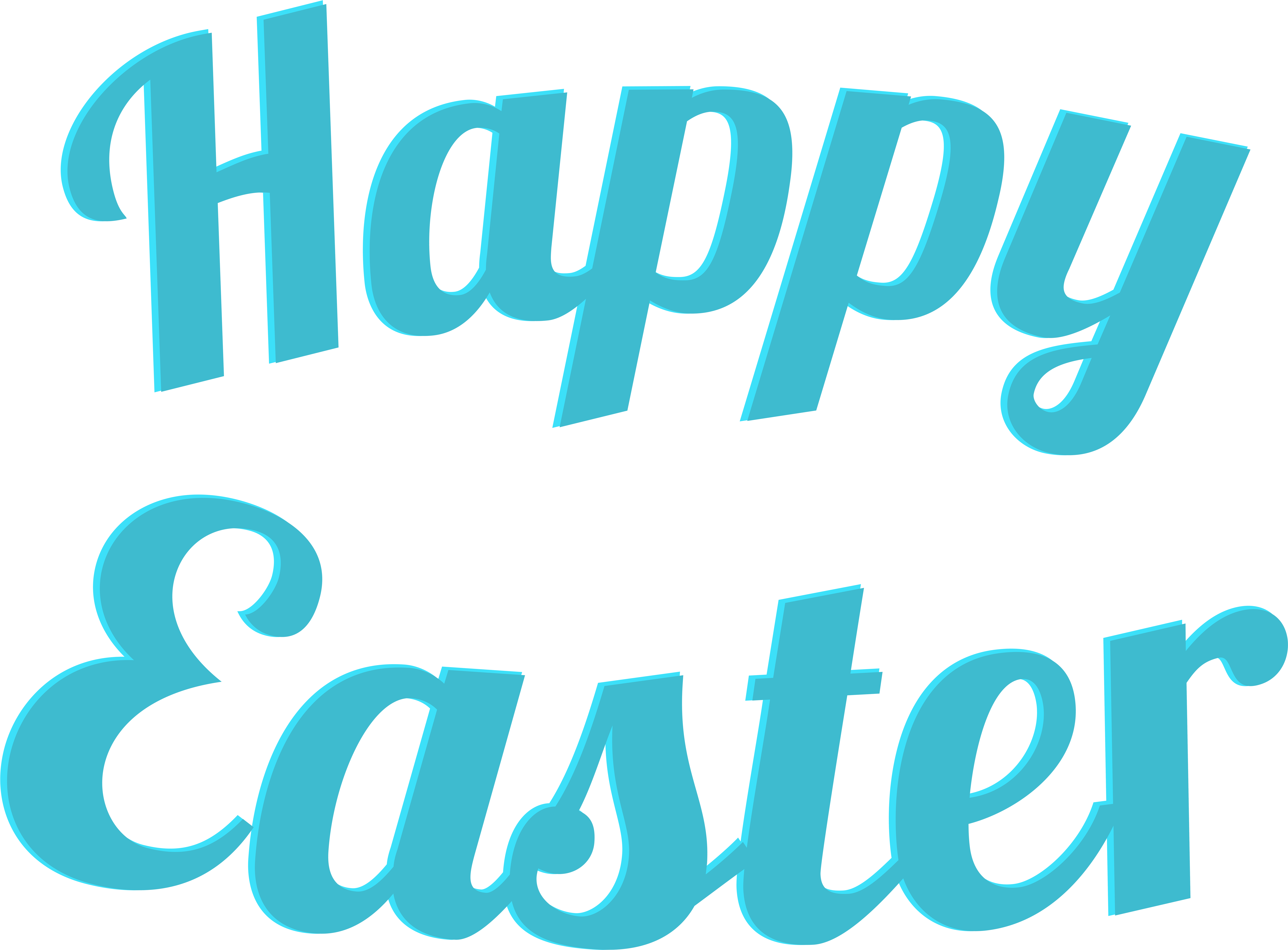 Transparent Png Clip Art Gallery Yopriceville View - Happy Easter Text Png (8000x5950)