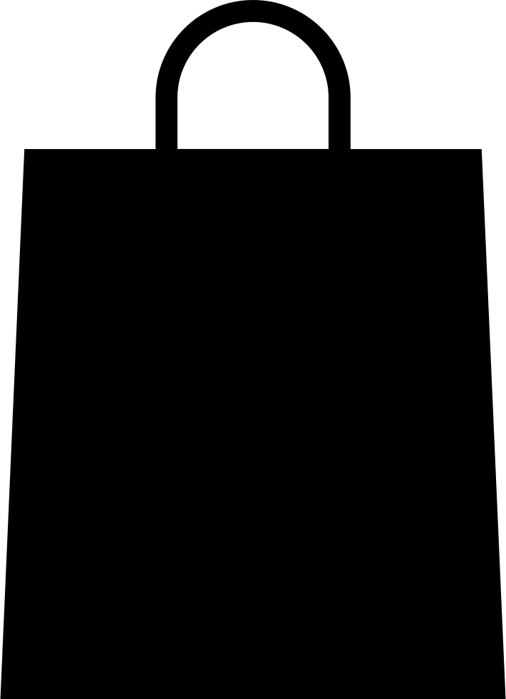 Tote Bag Clipart Tote Bag Baesweiler Text - Shopping Bag Vector Png (710x980)