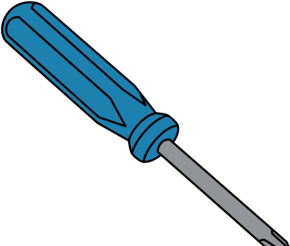 Screwdriver Clipart Blue - Screwdriver Clipart Blue (640x480)