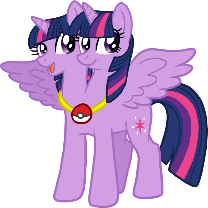 1752917 Alicorn Artist Heartinarosebud Multiple Heads - Cartoon (814x813)