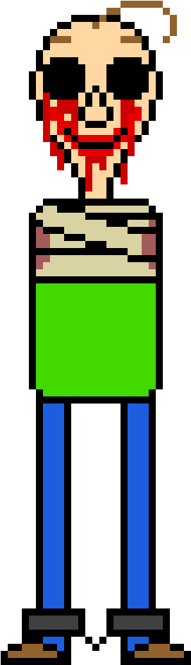 Wait That's Not The Baldi I Remember- - Baldi Mad (350x940)