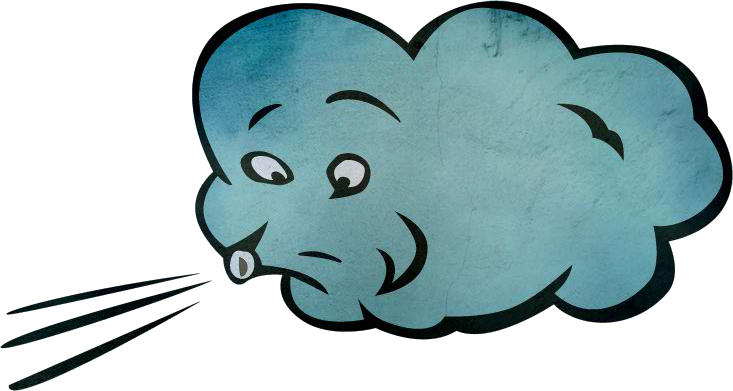 Climates, En, Fog, Forecasting, Hurricane, Rain, Science, - Cartoon (733x391)