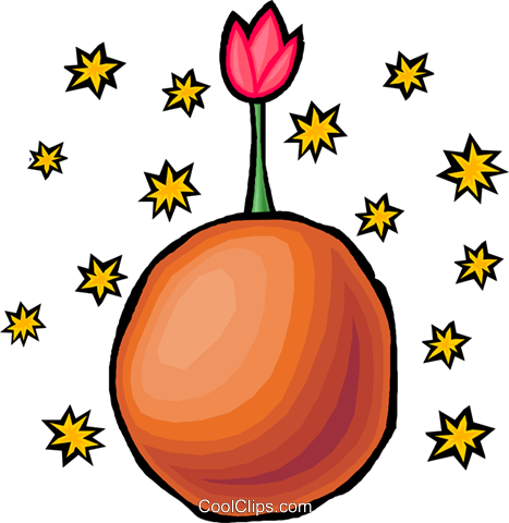 Nature, Rose Royalty Free Vector Clip Art Illustration - Nature, Rose Royalty Free Vector Clip Art Illustration (467x480)