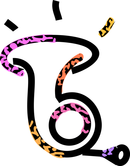 Vector Illustration Of Tuba Large Brass Low-pitched - Vector Illustration Of Tuba Large Brass Low-pitched (549x700)