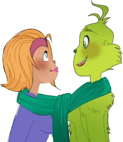 Ops - Grinch X Donna Lou Tumblr Art (540x570)