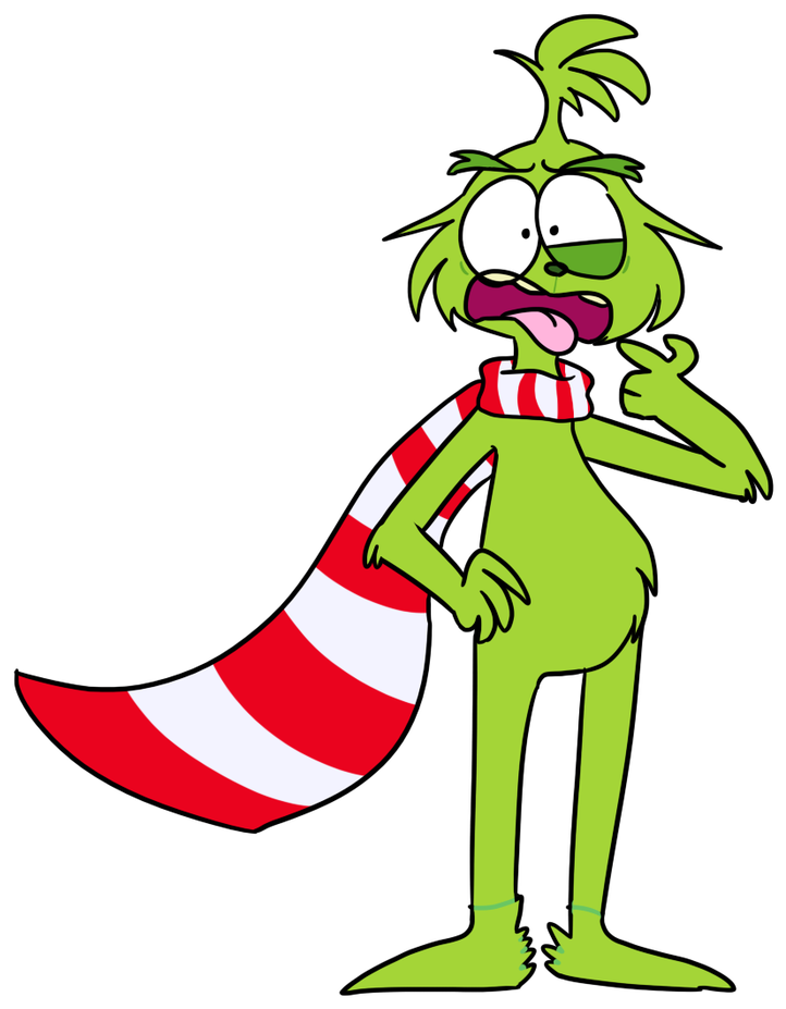 Grinch By Seagull-city - Cartoon (845x945)